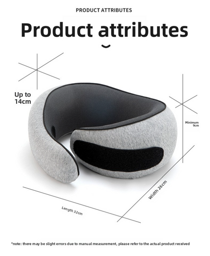 Memory Foam U-Shaped Travel Pillow